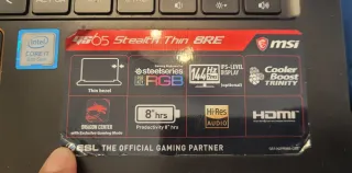 Portátil MSI MS-16Q2 Negro