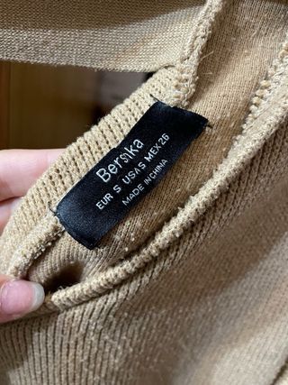 Maglioncino Bershka Beige Taglia S