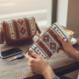 Pack 3 Bolsos Boho Mujer – Bandolera + Cartera