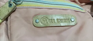 Bolso de hombro rosa