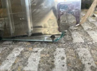 Espejo de baño/cocina plateado