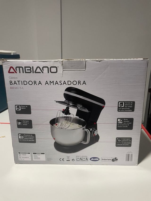 Batidora Amasadora Ambiano 800W 5L