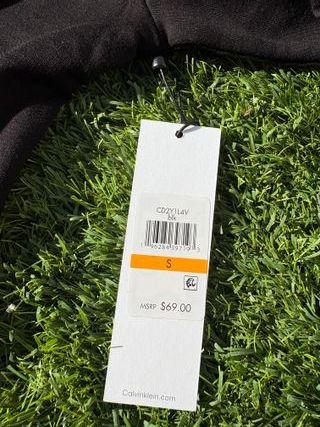 Vestido Sudadera CK Negro Talla S