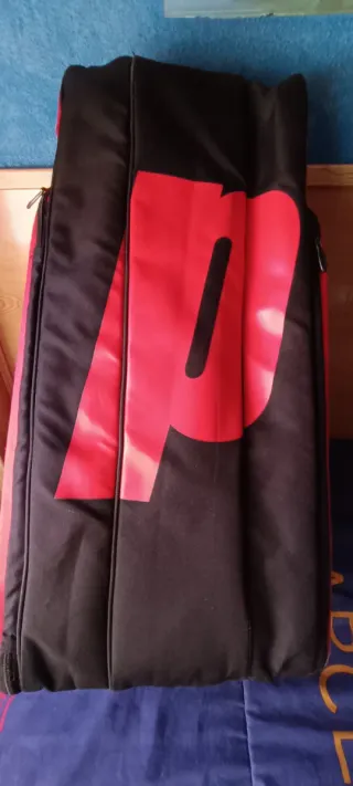 Lote de 3 raquetas de tenis Prince y Raquetero.