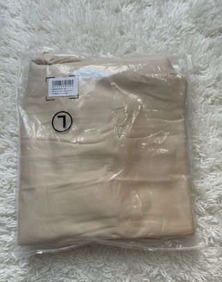 Pantalón palazzo caqui/beige Nuevo tiro alto