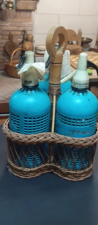 Sifones La Casera Antiguos Sin Abrir