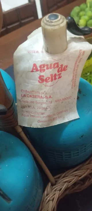 Sifones La Casera Antiguos Sin Abrir