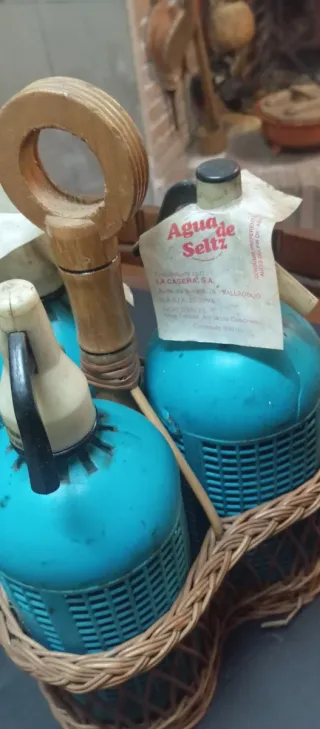 Sifones La Casera Antiguos Sin Abrir