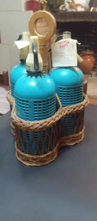 Sifones La Casera Antiguos Sin Abrir