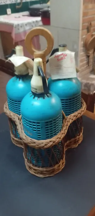 Sifones La Casera Antiguos Sin Abrir