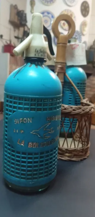 Sifones La Casera Antiguos Sin Abrir