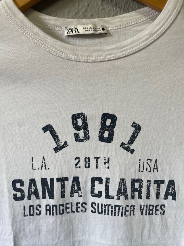 Camiseta Zara 1981 Santa Clarita