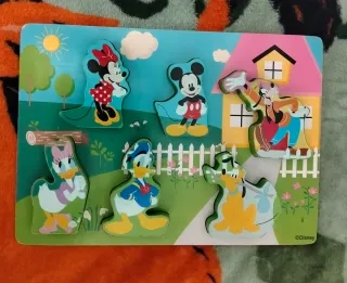 Puzzle Disney Madera Personajes