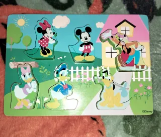 Puzzle Disney Madera Personajes