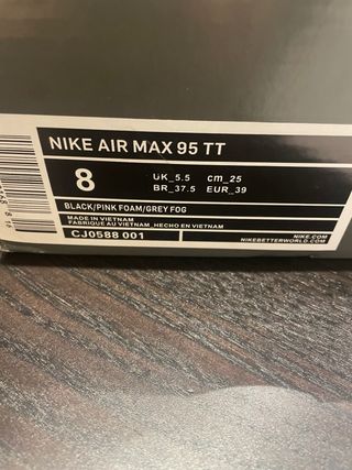 Zapatillas Nike Air Max 95 Talla 39