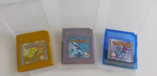 Juegos Pokémon Game Boy Color (3 Cartuchos)