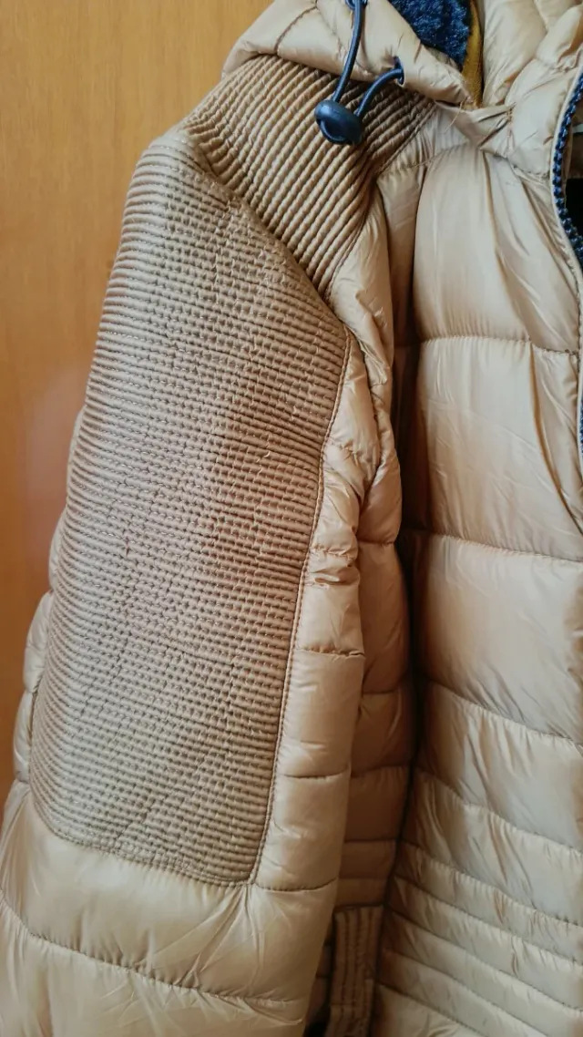 Chaqueta acolchada Andrea L. dorada