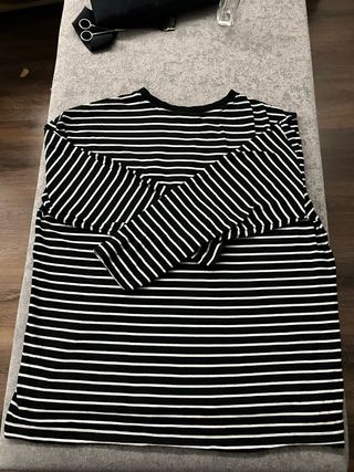 Camiseta de rayas manga larga