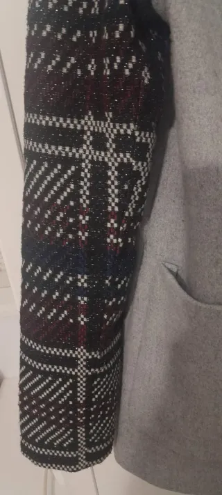 Chaqueta Desigual Mujer Gris y Negra