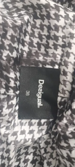 Chaqueta Desigual Mujer Gris y Negra