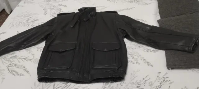 Chaqueta de cuero vintage