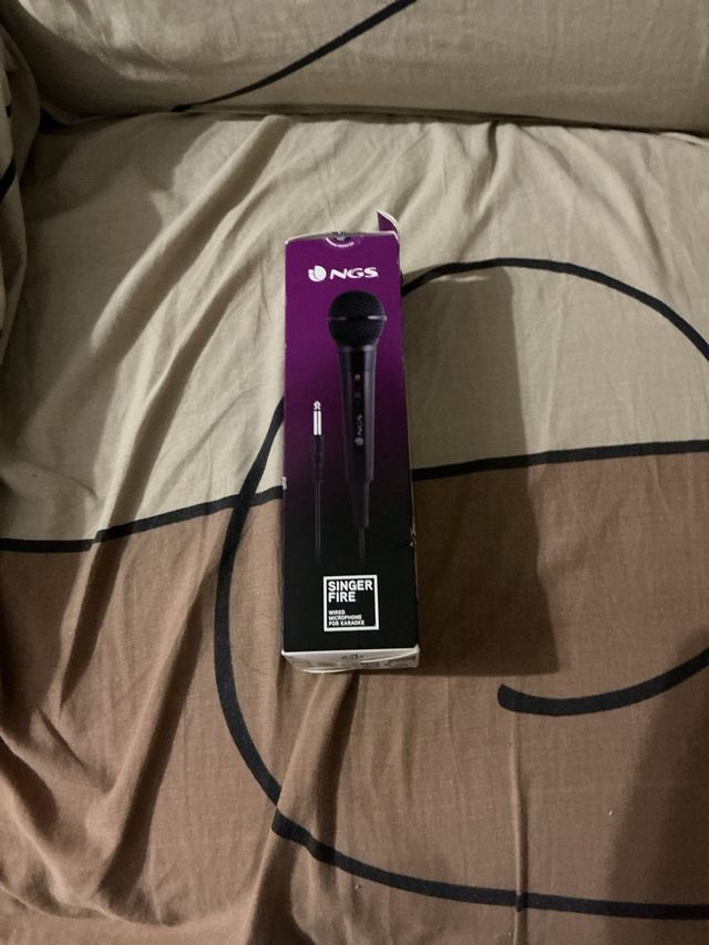 Microfone Karaoke NGS Singer Fire