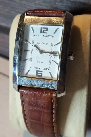 Reloj Pierre Lannier Cuarzo Marrón/Plata