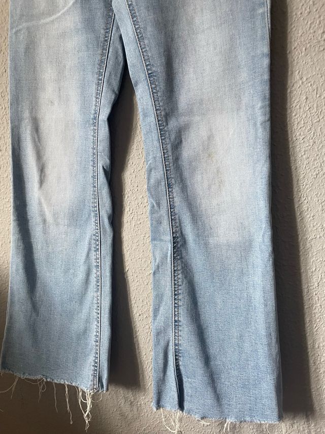 Pantalón vaquero campana azul Talla 36