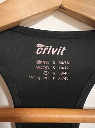 Camiseta deportiva Crivit Talla S