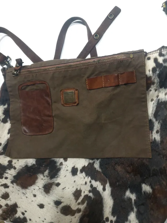 Bolsa Tote Campomaggi XL Couro Multicolor