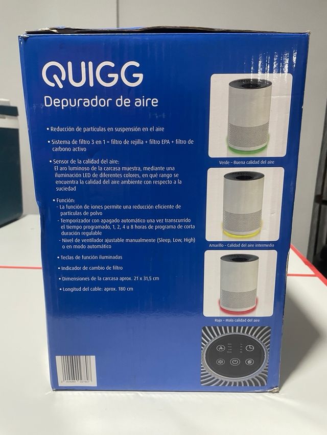 Purificador de ar QUIGG 30W