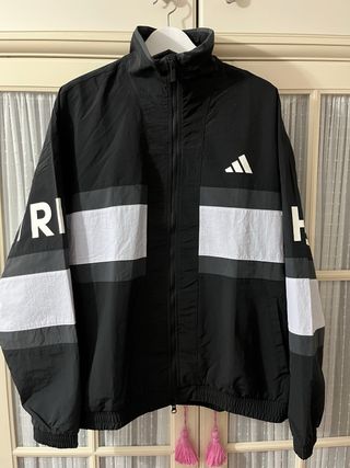 Chaqueta Adidas Negra y Blanca