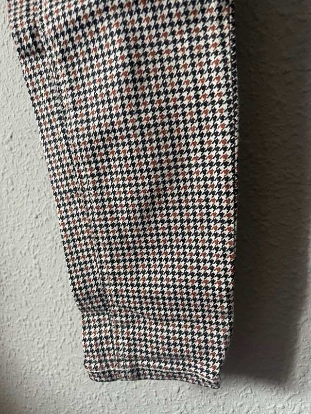 Pantalón cuadros Stradivarius