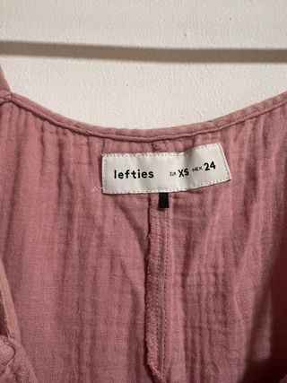 Mono corto tirantes rosa