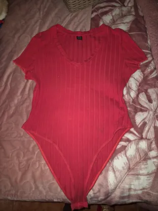 Body Shein Talla L Rojo