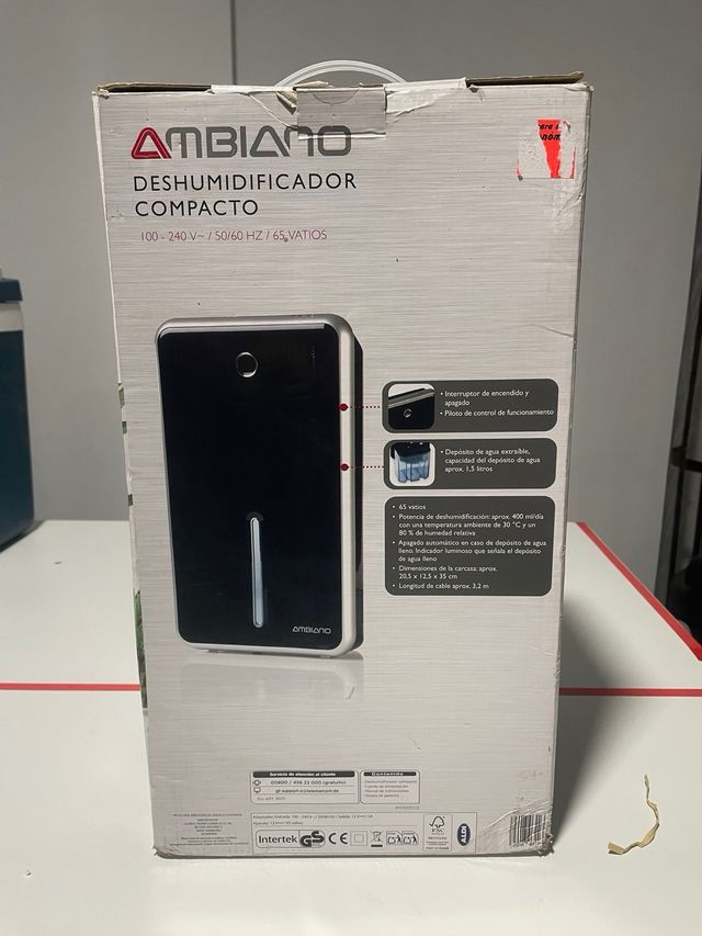 Desidratador compacto Ambiano preto