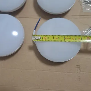 4 plafoniere 9cm per piccoli ambienti