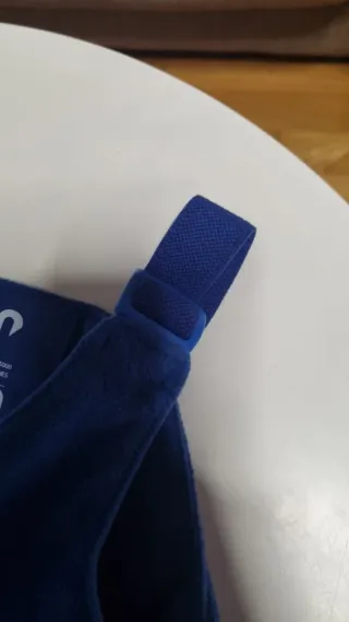 Mono nieve niño 12 meses azul