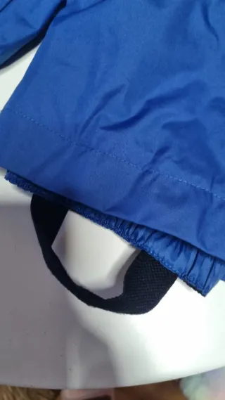 Mono nieve niño 12 meses azul