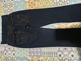 Pantalón premamá azul