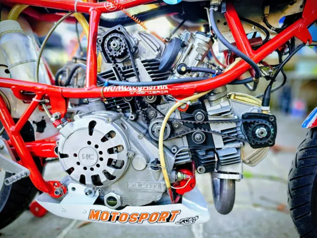 Embrague en Seco Ducati Pantah