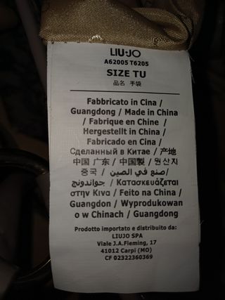 Borsa Liu Jo Beige e Nera