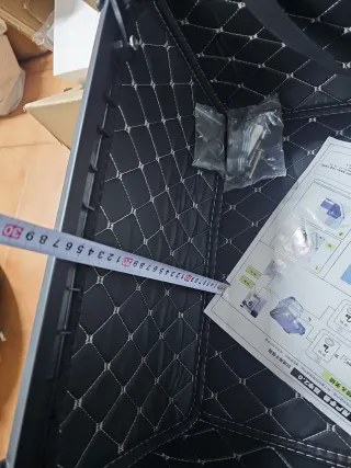 Maleta Baúl Moto Negra Interior Acolchado