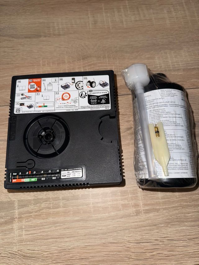 Kit antipinchazos compresor y sellador