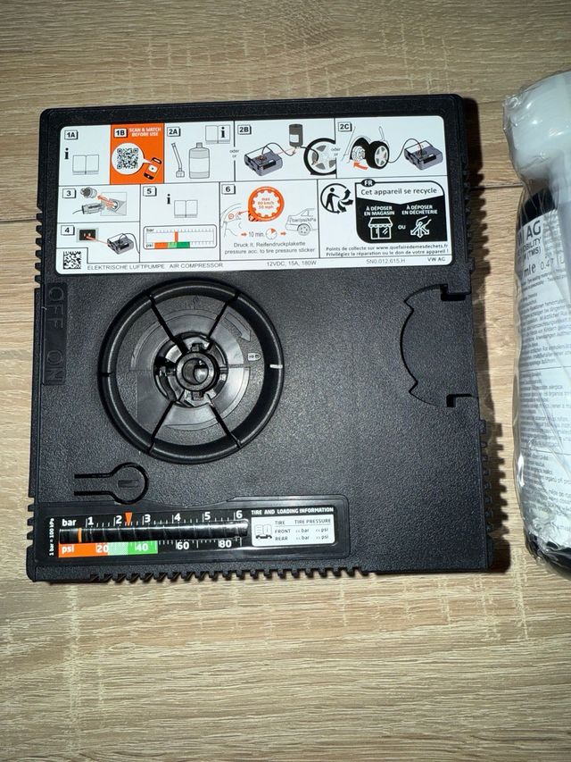 Kit antipinchazos compresor y sellador