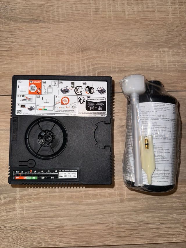 Kit antipinchazos compresor y sellador