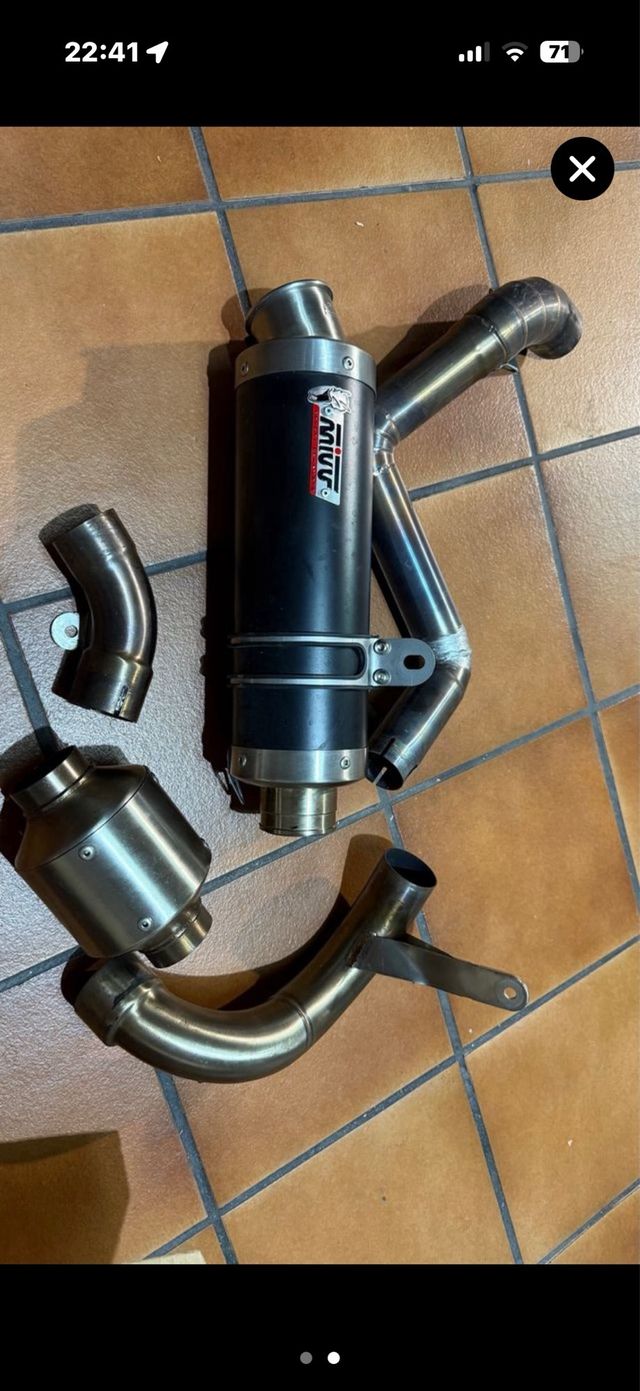 Escape Mivv KTM Duke 390