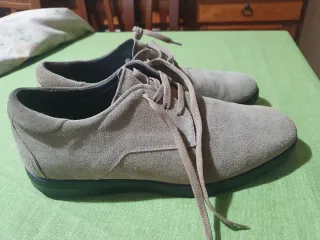 Scarpe uomo scamosciate marroni