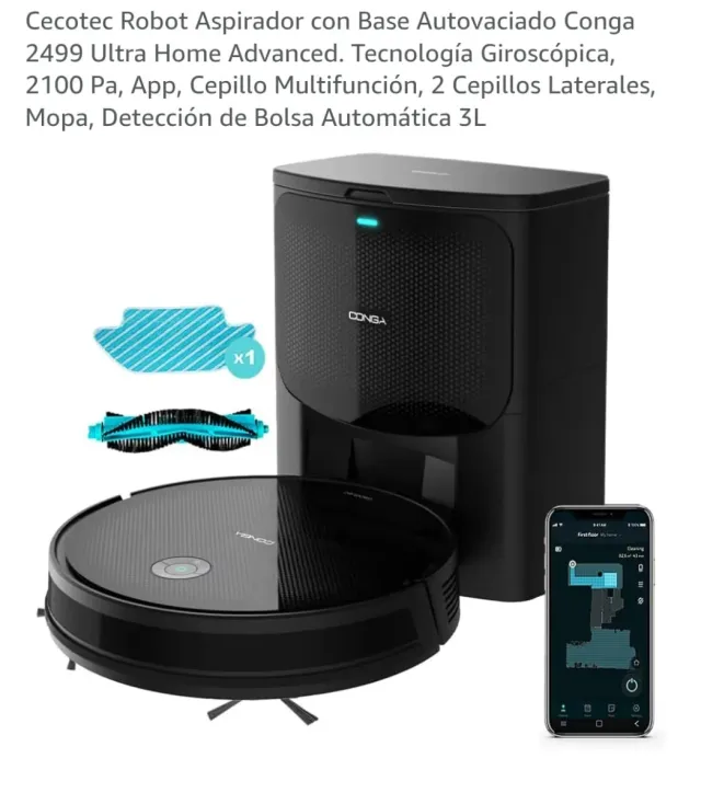 Robot Aspirador Cecotec Conga 2499 Ultra