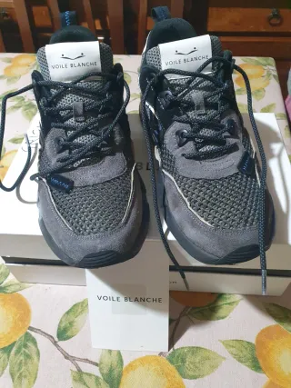 Scarpe Voile Blanche Grigio